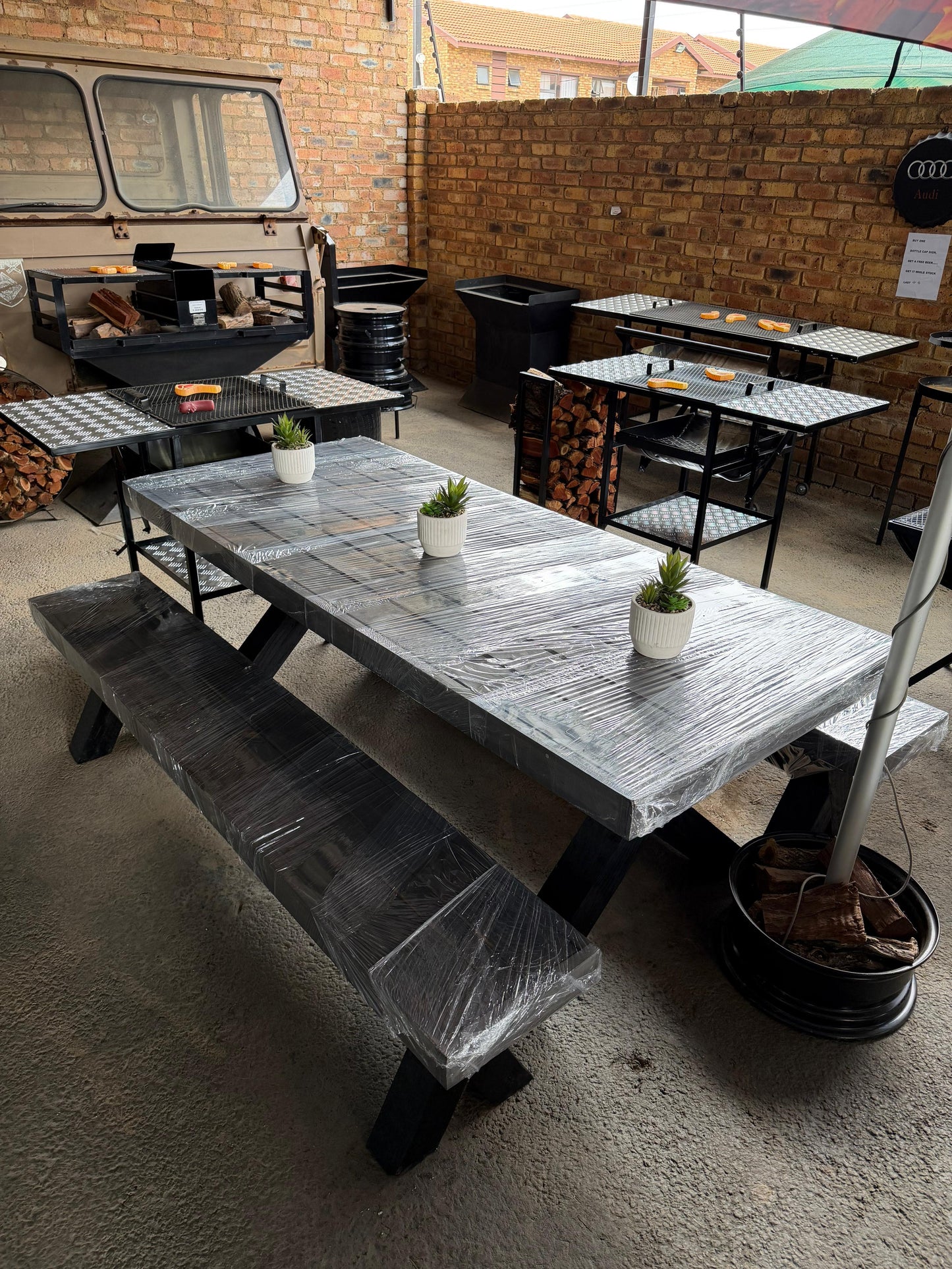 Table Set 8/10-seater 2.5 m
