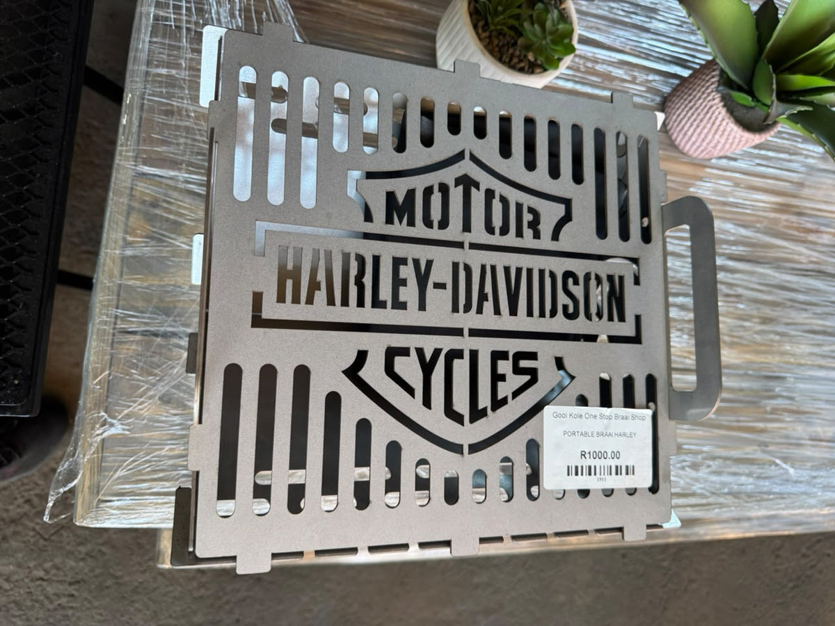 Portable Harley Braai