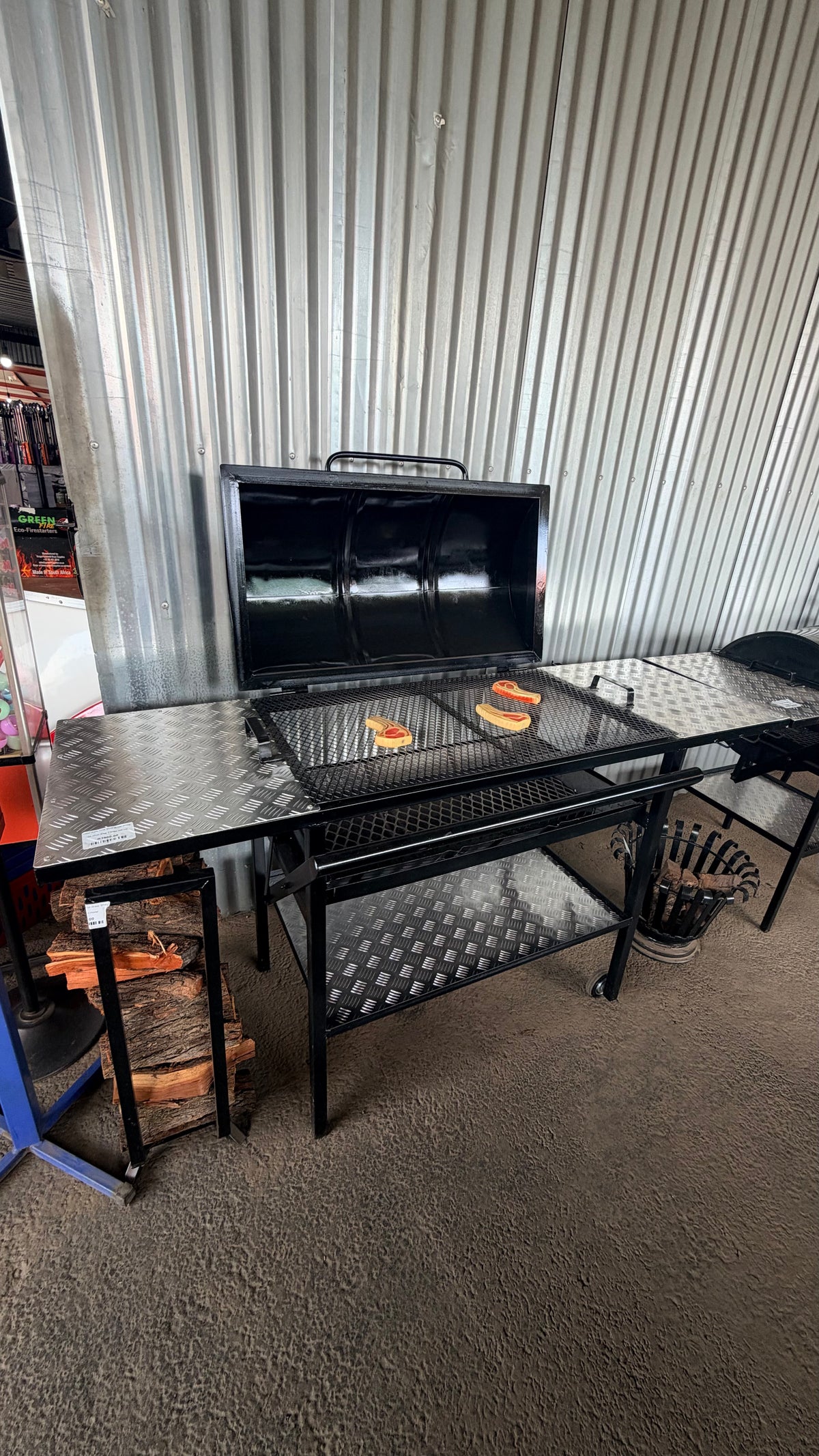 GK Drum Braai 2 Sides with lid