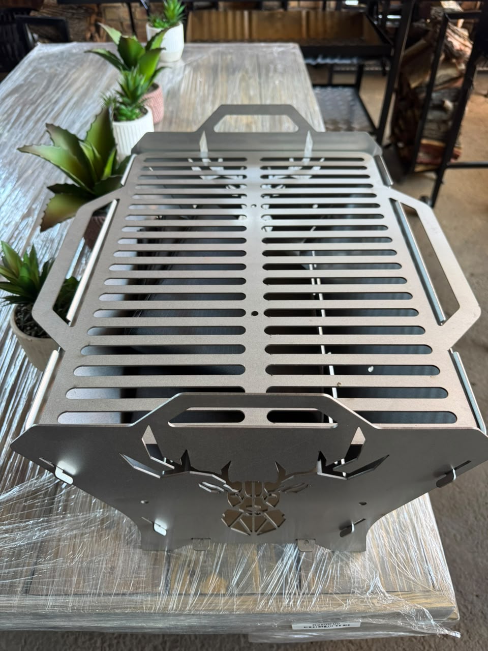 Portable S/S Deer Braai