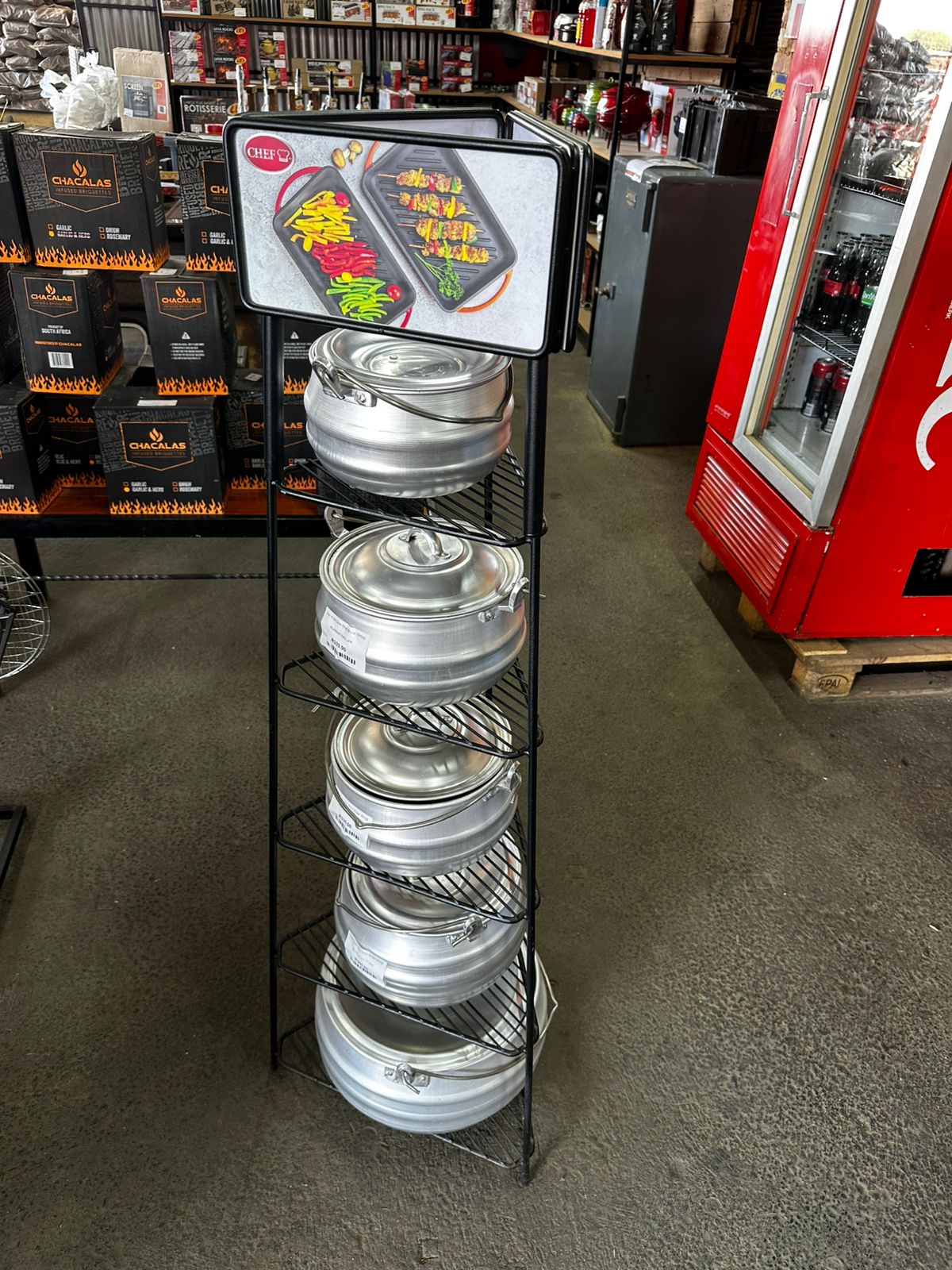 Chef Flat Bottom Aluminium Pot