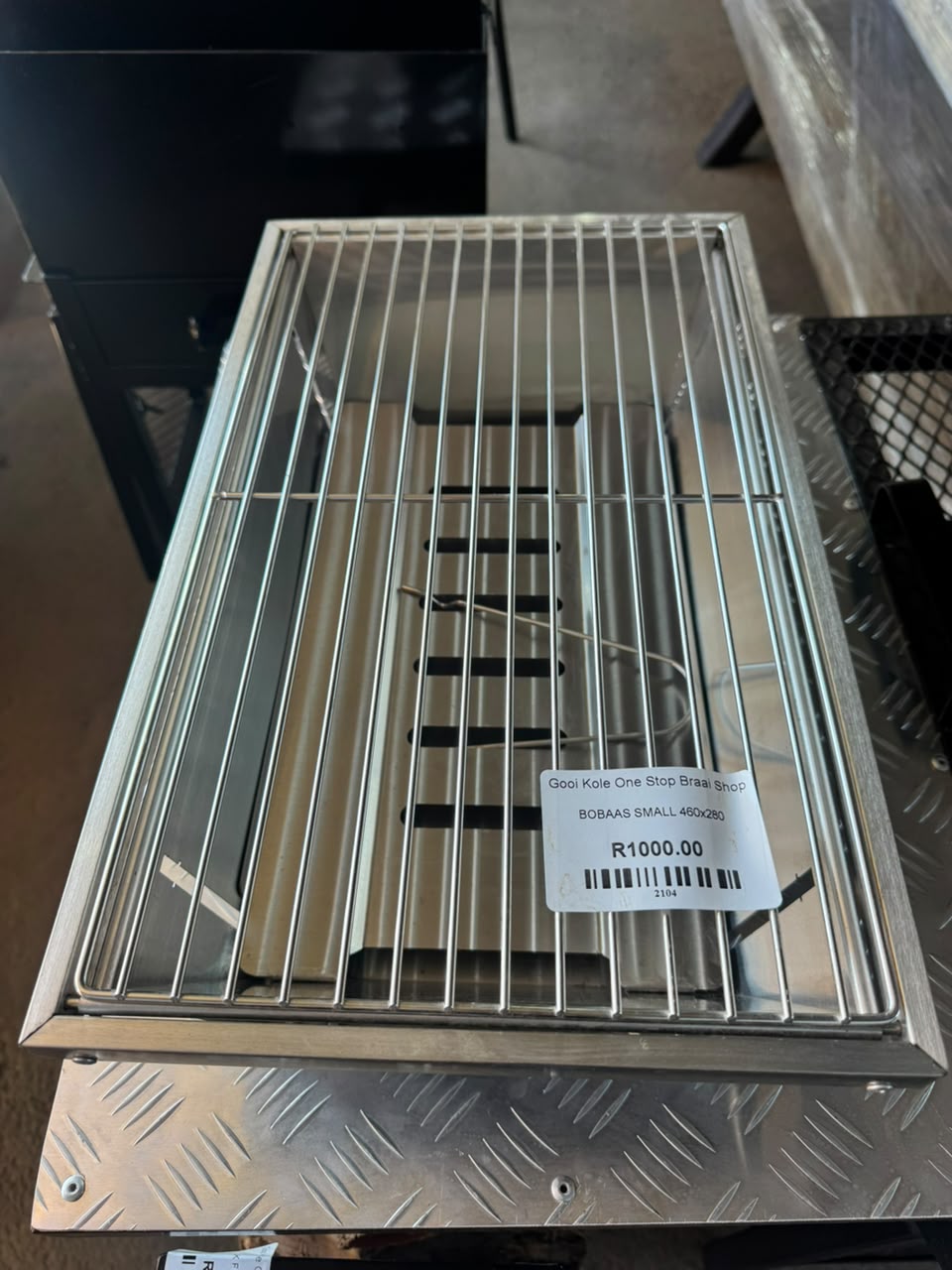 Bobaas small Stainless steel 460x280