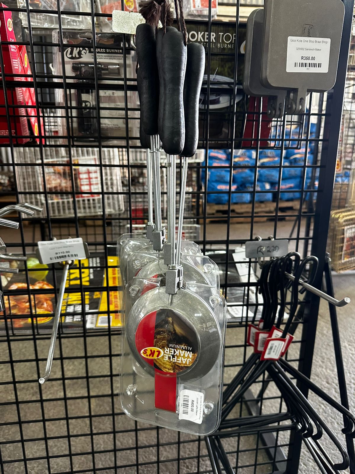 LK's Aluminium Jaffel Maker