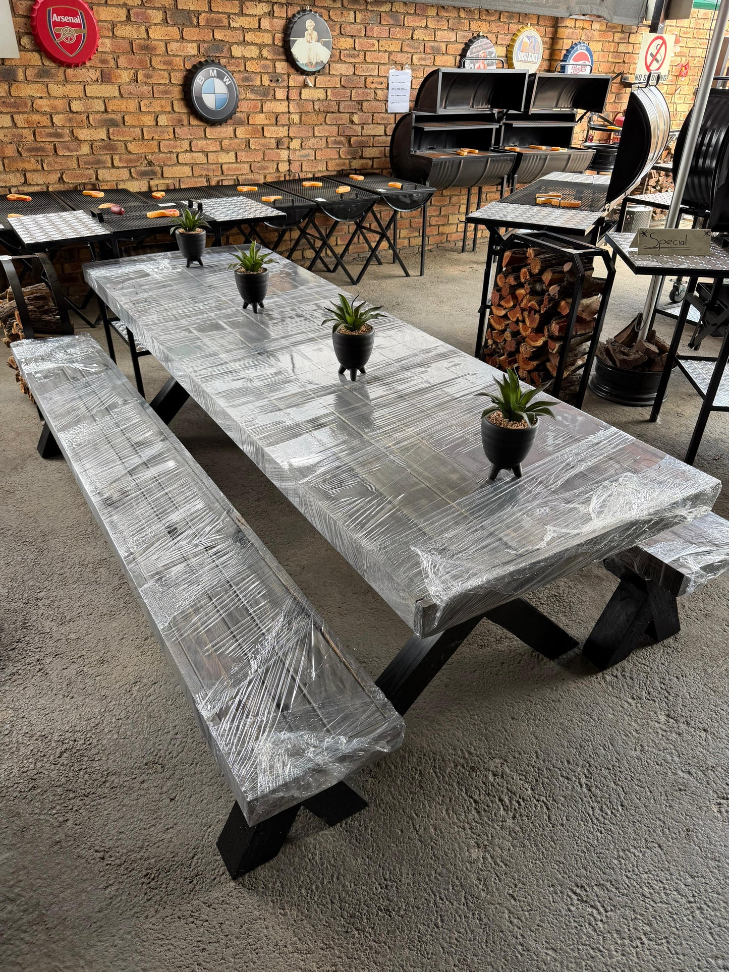 Table Set 8/10-seater 2.5 m