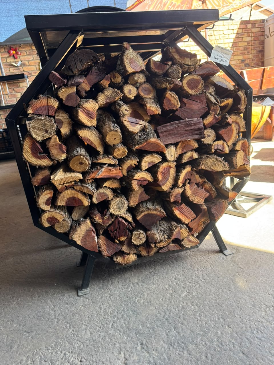 Hexogan Wood Holder