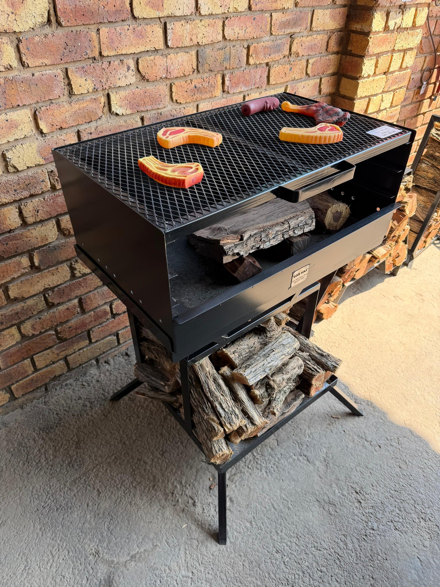 GK Built-In-Braai Med