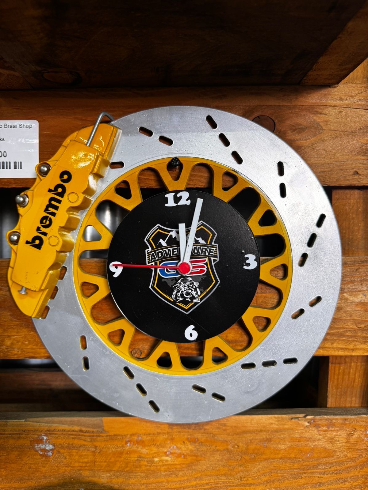 Wall Brake Disc Clock