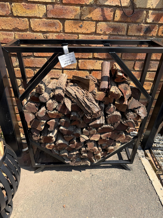 GK Square Big Fire Wood Holder