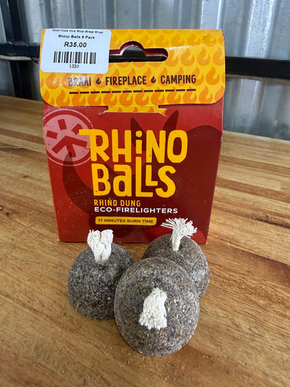 Rhino Balls Eco Firelighters 8 Pct