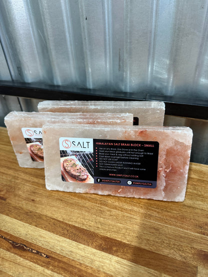 Himalayan salt braai Block small