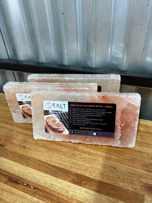 Himalayan salt braai Block small