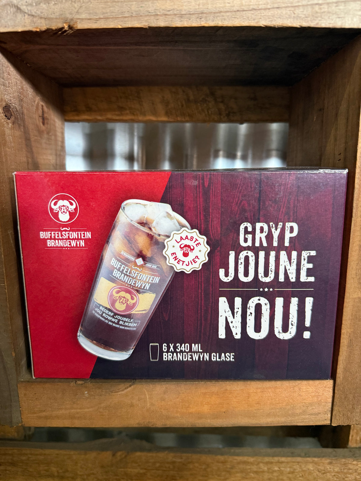 Buffelsfontein Brandewyn Glasses