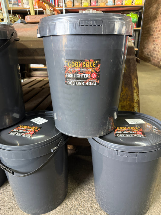 Gooi Kole Fire Lighters Bucket