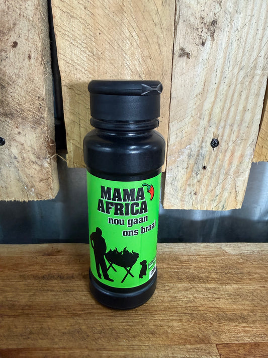 Nou gaan ons braai Mama Africa