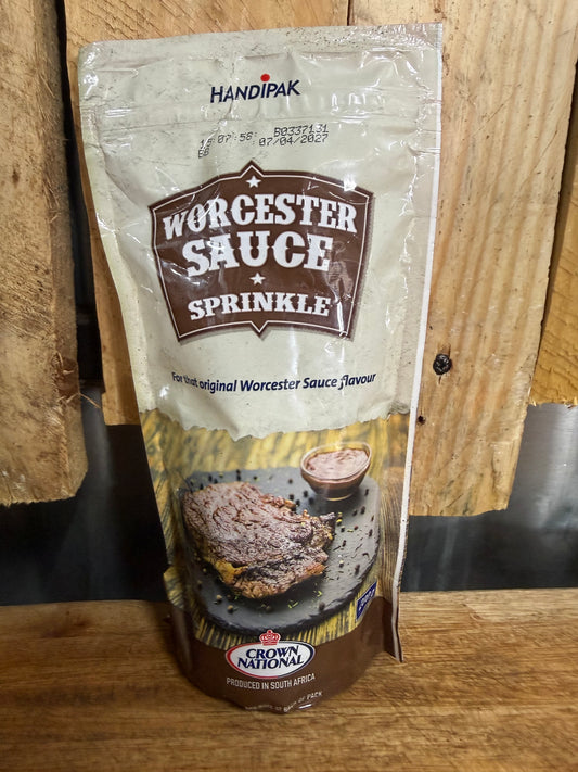 Six Gun Worcester sauce sprinkle