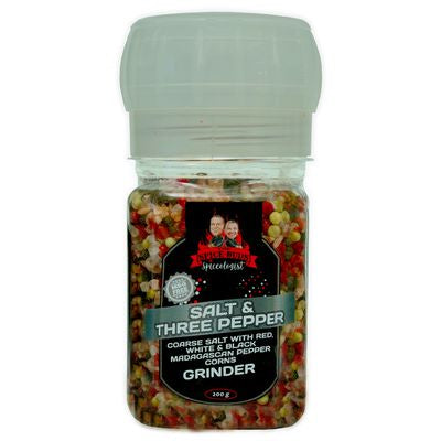 Spiceologist Salt & Three Pepper