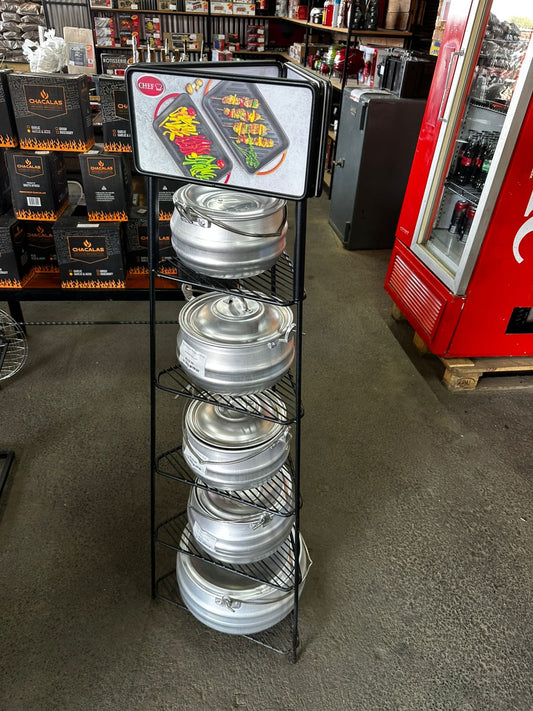 Chef Flat Bottom Aluminium Pot