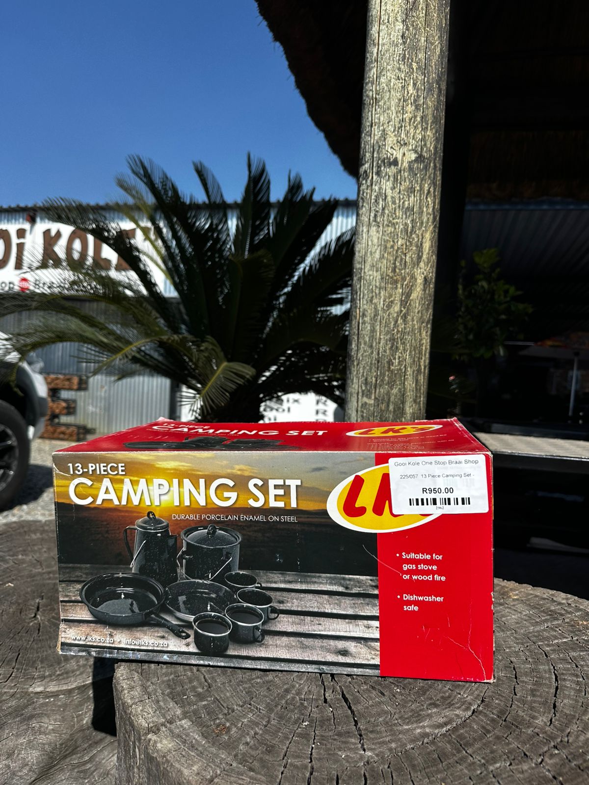 LK's 13 Piece Camping Cooking Set