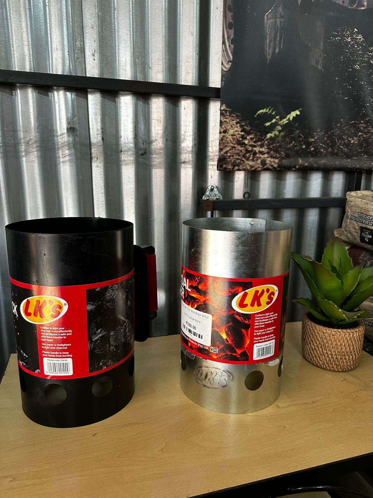 LK's Charcoal Starter